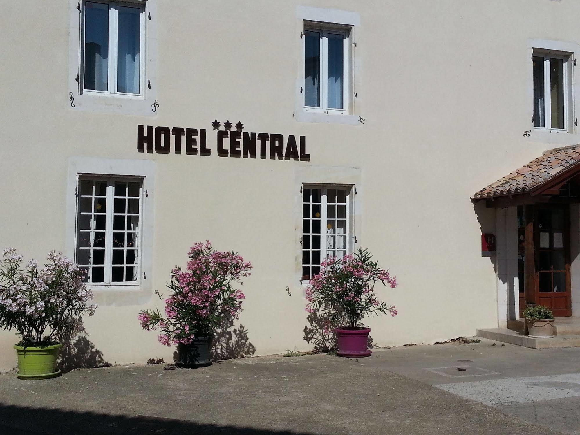 Hôtel Central Chaunay Exterior foto